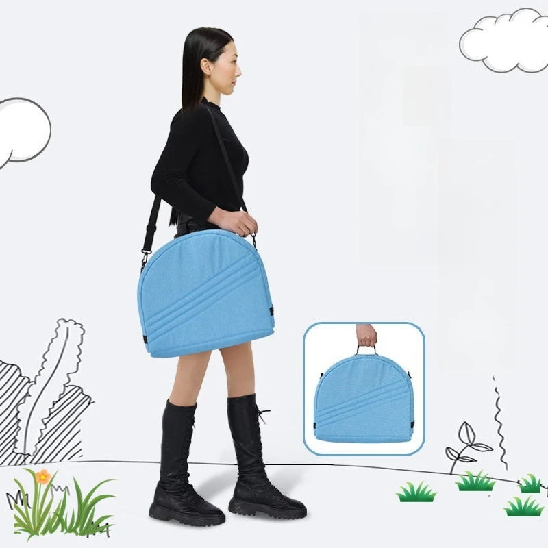 سرير مريح قابل للطي ومضاد للضغط، سرير متوسط لحديثي الولادة، عزل بيونيك للسفر