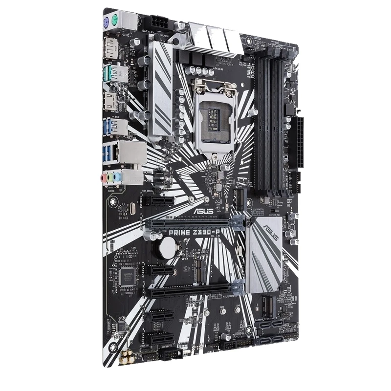 ASUS PRIME Z390-P는 8세대 및 9세대 프로세서 LGA 1151 DDR4 메모리를 지원하는 메인보드입니다.