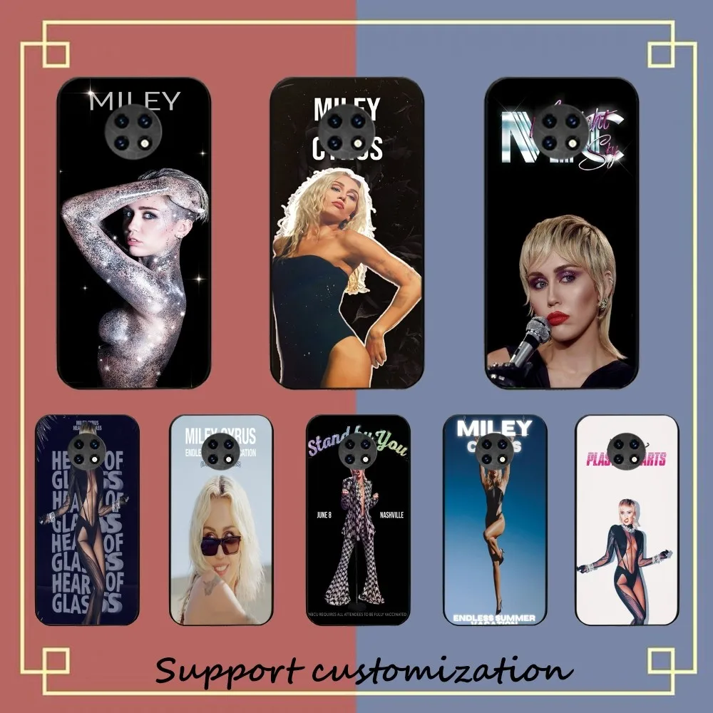 Singer M-Miley C-Cyrus Phone Case For Redmi Note 4 X 5 A 6 7 8 T 9 9S 10 11 11S 11Epro Poco M3 Pro