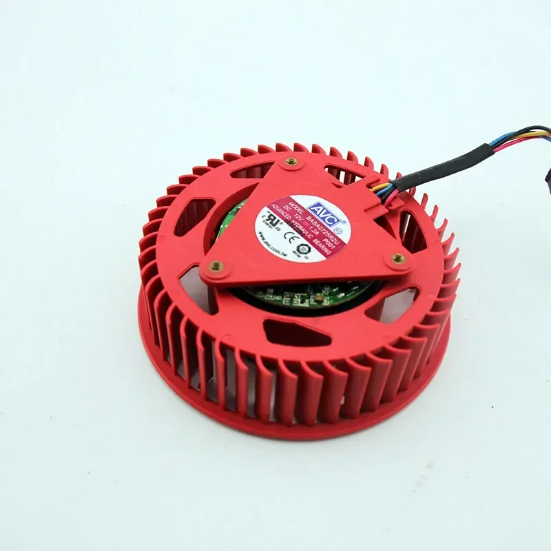 pa AVC BASA0725R2U ATI Graphics card Cooling fan for ATI HD5970 HD4870 HD5850 HD5870 HD4890 Graphics card  12V 1.2A 4pin