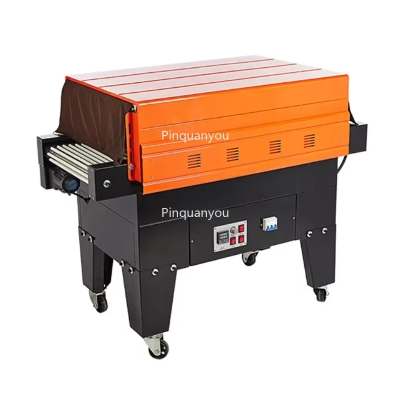 

Disposable Tableware Shrink Laminating Machine Chain Tissue Box Hot Shrink Packaging Wrapping Machine