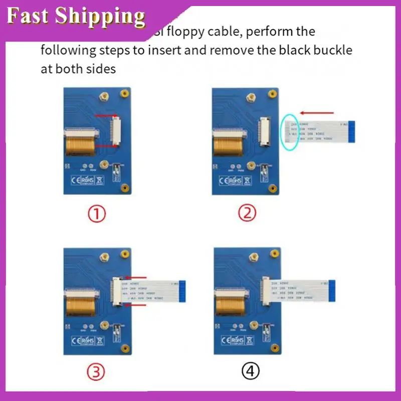 ABRI-5 Zoll kapazitiver Touchscreen für Raspberry Pi 5/4B/3B+ IPS-Display 178 °   Laufwerksfreies CSI-Kabel mit Standardmonitor