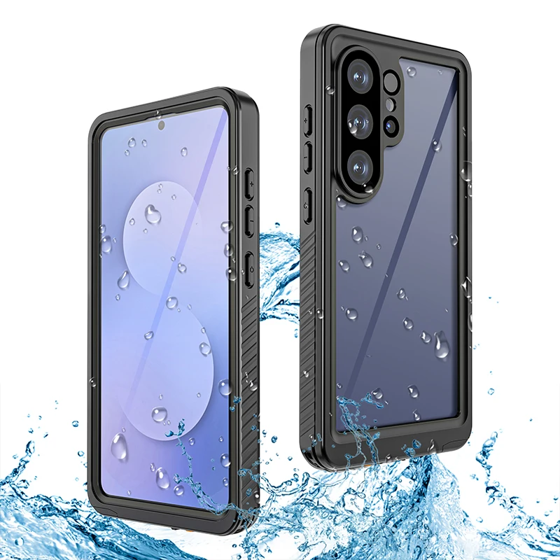 

for Samsung S26 Ultra S25 EDGE S24 Plus S23 FE Waterproof Case UnderwaterPhotography Full Coverage Phone Pouch Shockproof Bumper