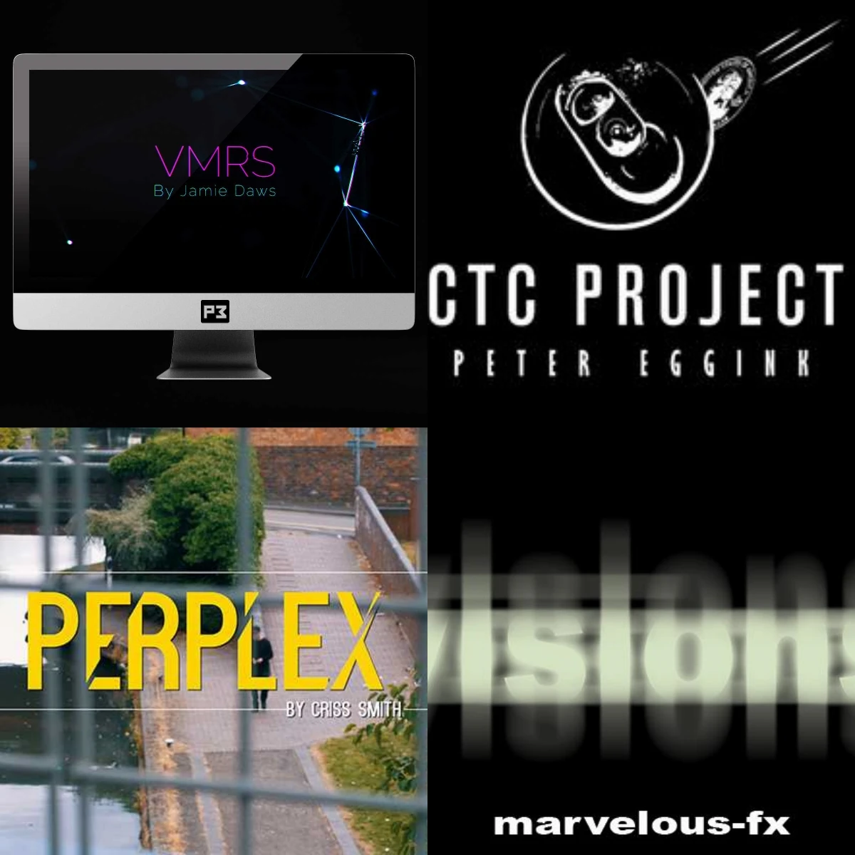 Virtueel Gedachteleessysteem Door Jamie Daws, Ctc-Project Door Peter Eggink,Perplex Door Criss Smith, Visioenen Van Matthew Wright-Magic