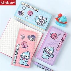 Kinbor Mermaid Journal Planner with Stickers, Lovely Grid Weekly Pocketbook for Girls, Kids Gift/School Travel/Plan/Secret Diary