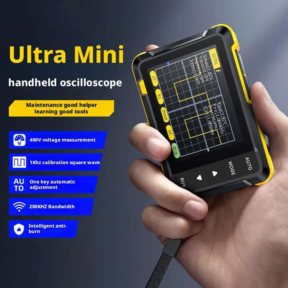 

Цифровой осциллограф, портативный цифровой осциллограф, портативный осмотр, автомобильный комплект, осциллограф, инструмент с высокой частотой дискретизации T Z3C9