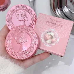 Gege Bear Brand Store Store embossed matte blush - natural, youthful look, delicate texture, durable
