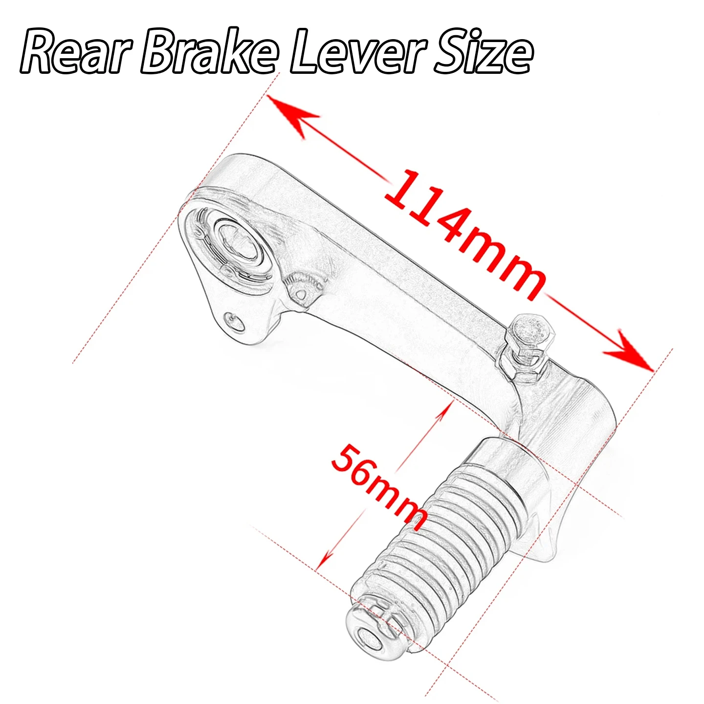 CNC Aluminium Bremspedal Schal – Motorcycle Gear Lever Bewertung und Preis