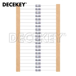 20pcs 1/2W 5% 0.5W Wire Wound Resistor Fuse Winding Resistance 0.1R 0.1 0.15 0.22 0.33 0.5 1 2.2 4.7 6.8 10 22 47 68 100 220 ohm