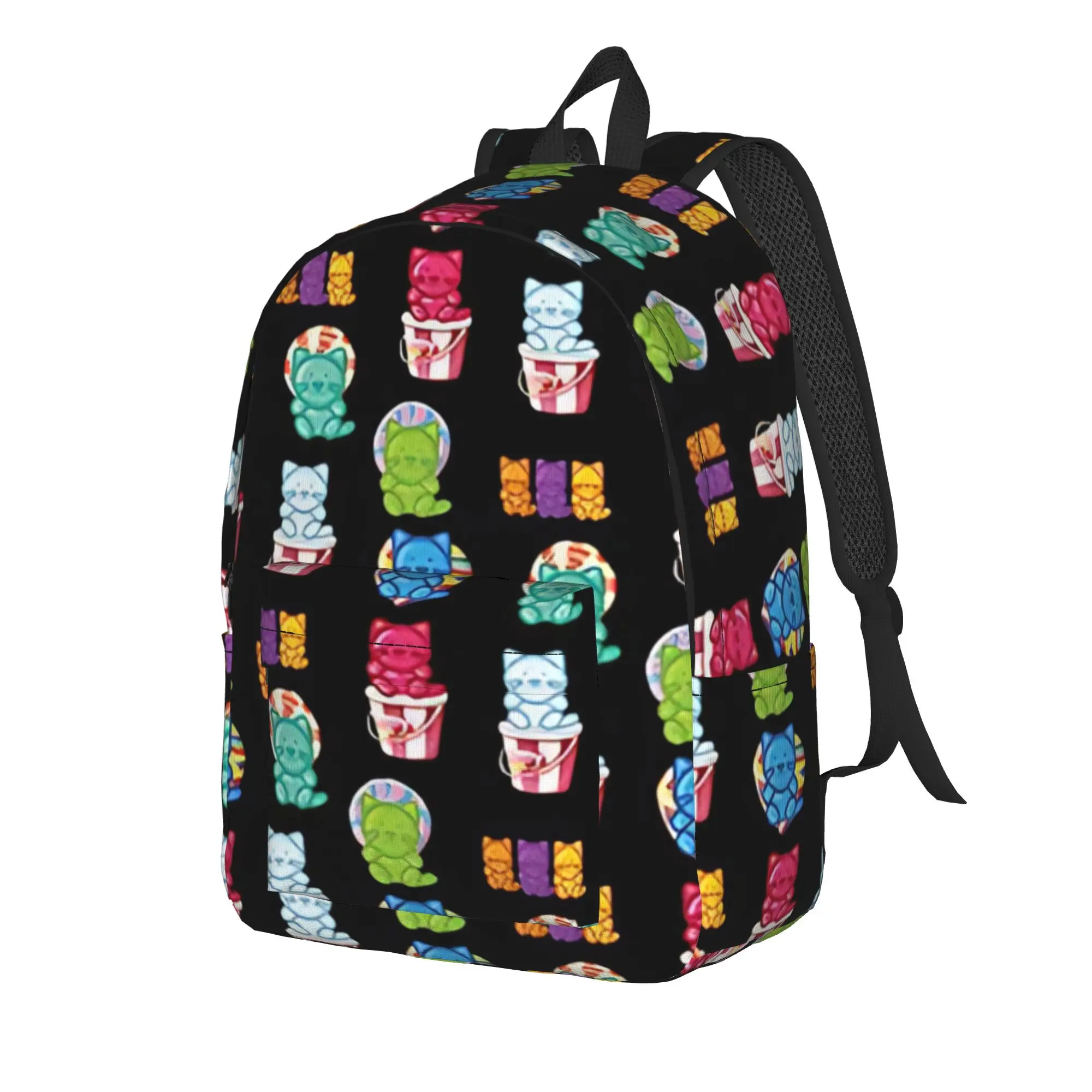 Gummy Bear Schoolbag Back to school season Colorful  Candy  Sturdy Shoulder Backpack