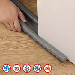 Door Seal Strip Windproof Door Bottoom Draft Stopper Adjustable Under Door Draft Blocker House Acoustic Foam Seal Strips