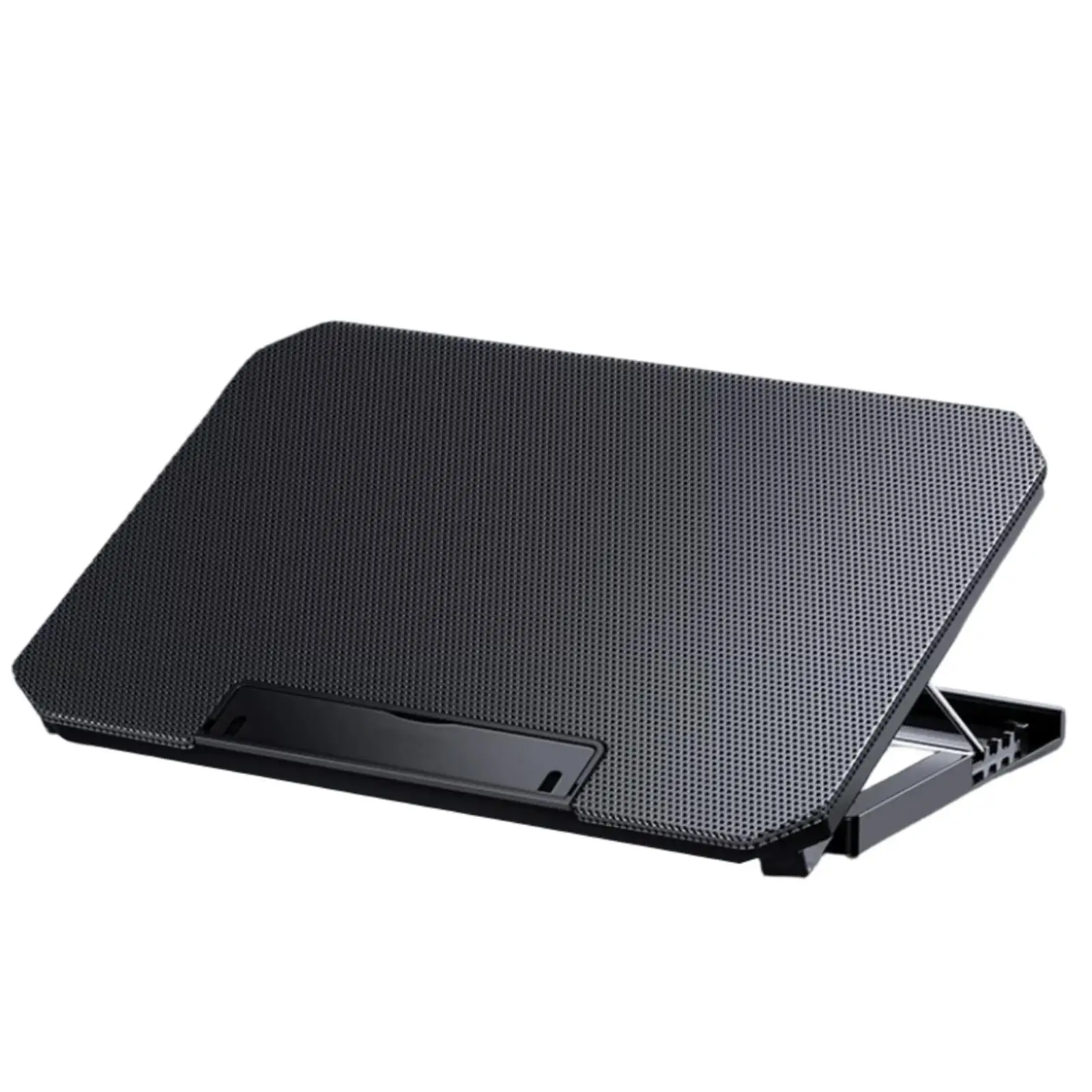 Active Cooling Laptop Stand for Notebook Computer with 8 Fan Array Foldable Metal Design Four Height Levels USB Powered