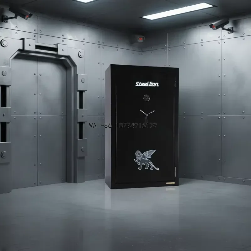 wmwmnu Fireproof safe with electronic digital and fingerprint lock, keyless, safe to store at homeODM OEM