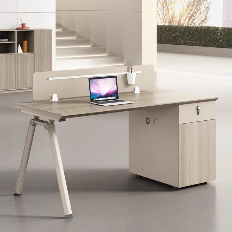 Corner Study Office Desk Drawers Computer Writing Modern Desktop Filing Office Desk Executive Scrivania Angolare Furniture HDH