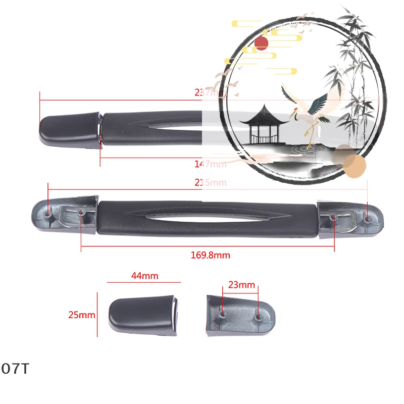

Suitcase Luggage Travel Accessories Handle Replacement Spare Strap Carrying Handle Grip 237mm