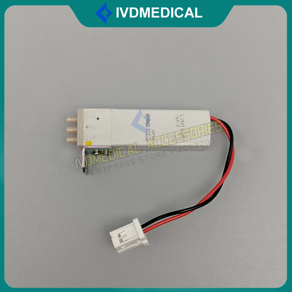 

Новый Оригинальный 3-ходовой электромагнитный клапан LVM102R-6A-3 для Mindray BC10 BC11 BC20 BC21 BC20S BC30S BC20VET BC30VET