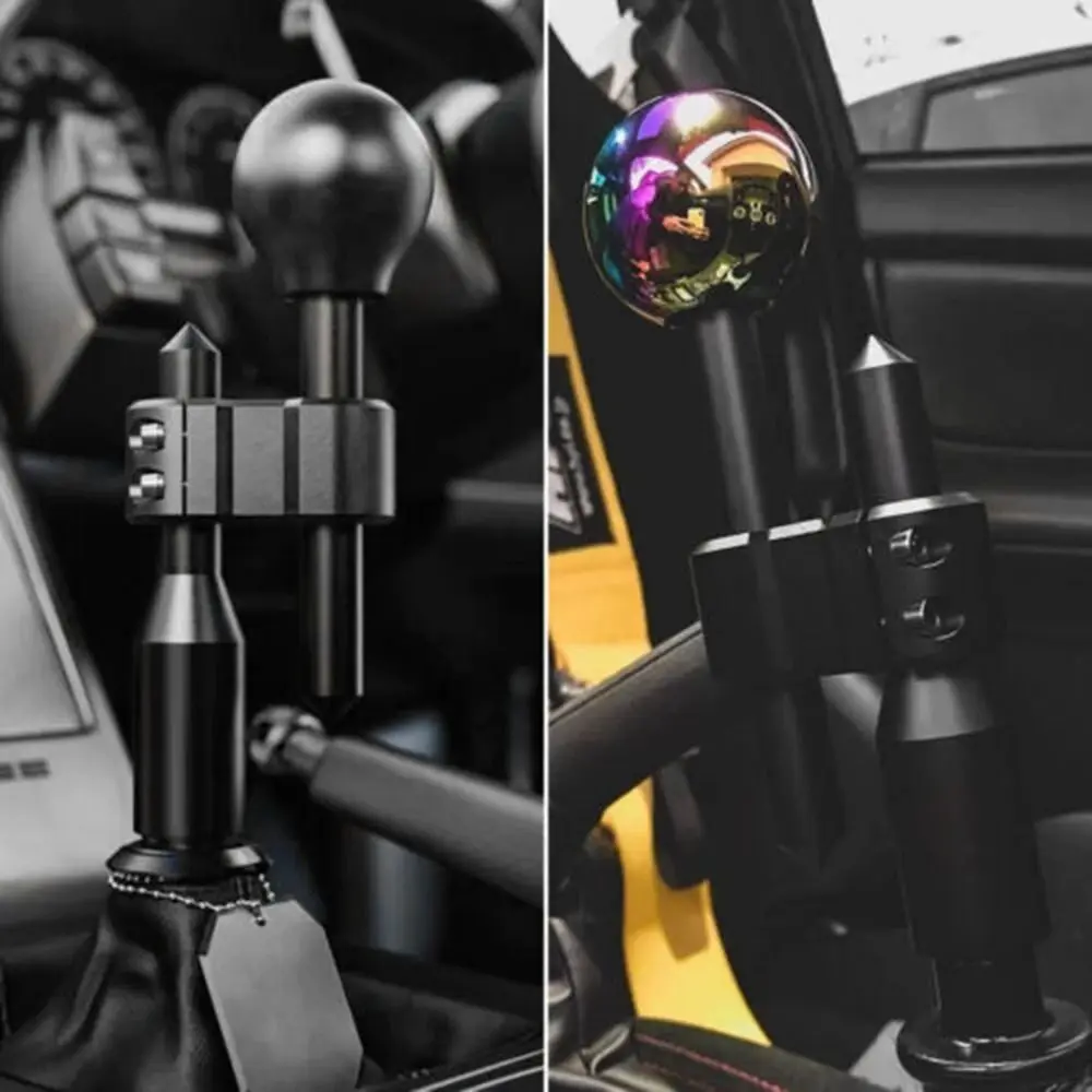 Adjustable Gear Shift Knob Extender Rotatable Manual H-Type Shifter Knob Firm Solid Shifter Extender Lever