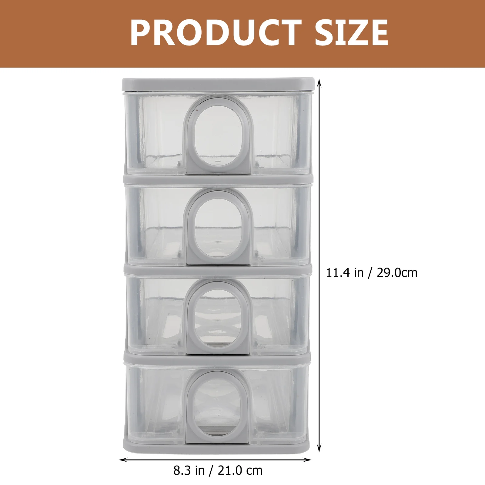 Drawer Organizer For Desk Compact Desktop Storage Box Office Bedroom Bathroom Kitchen Cosmetics Makeup Pencils Keys