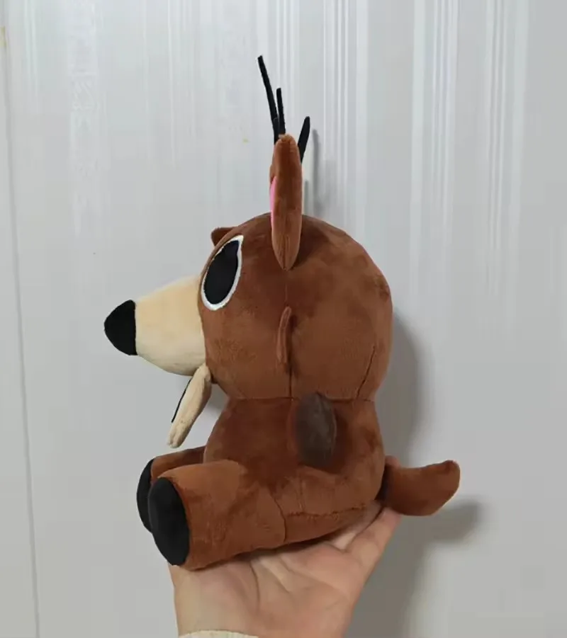 Baby 99 Nights In The Forest Плюшевая кубическая олень Плюшевая забавная игра Рождественский подарок Аниме Периферийные устройства Мягкая кукла 2025 Новая милая кукла-олень