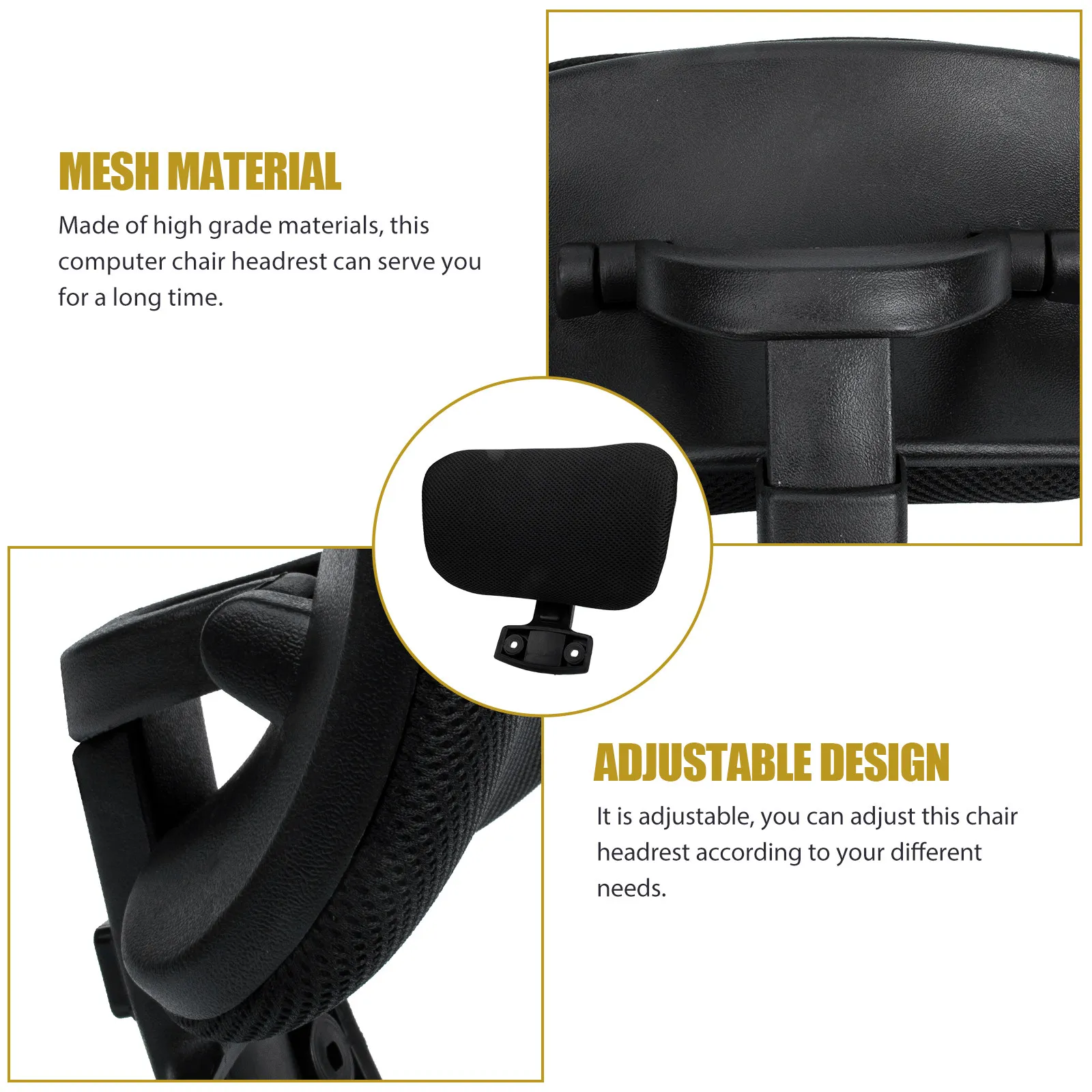 adjustable-office-chair-headrest-retrofitblack-computer-chair-head-pillowheight-adjustable-neck-support-cushion-for-desk-chair