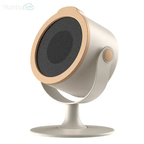 Silent Desktop Space Heater Portable Small Home Warmer Winter Bedroom Heating Device