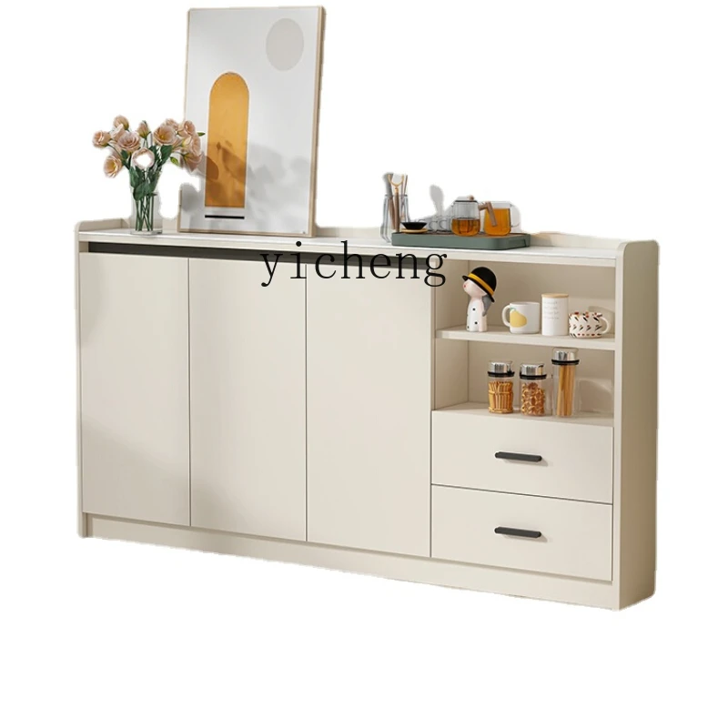 Zc20cm Ultra-Thin Stone Plate Sideboard Kitchen Corridor Storage Cupboard