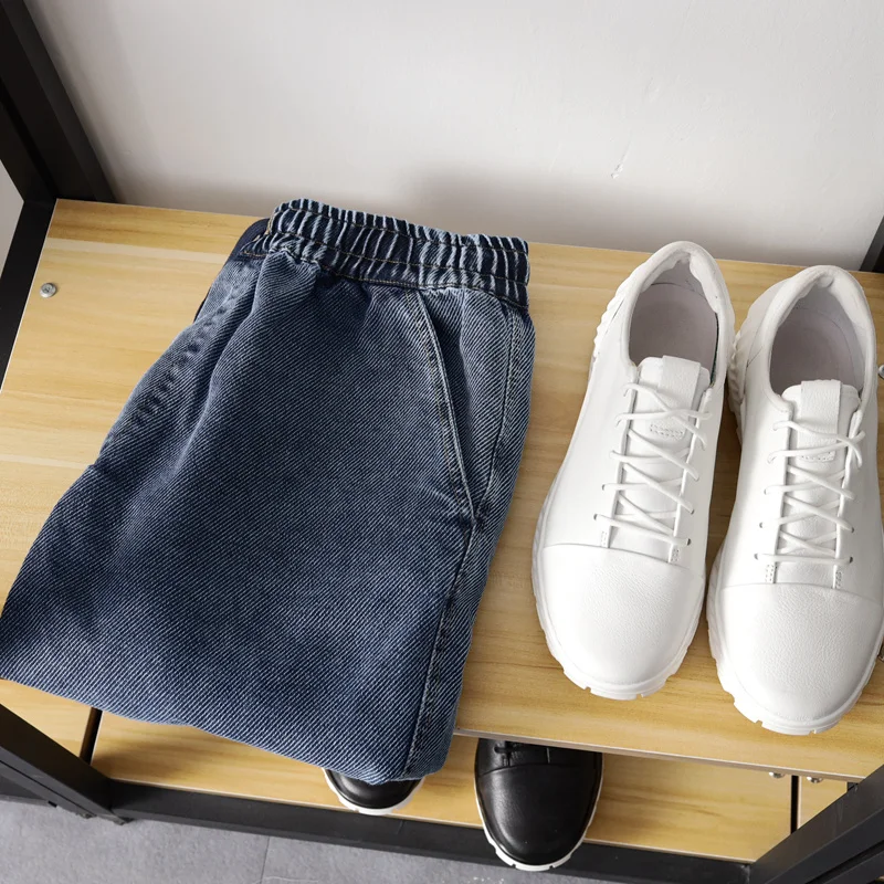 

Svip Lyocell Blended Summer New Faion Casual Knitted Five-Point orts Men's Pants Heavy Wa Straight Leg Casual orts