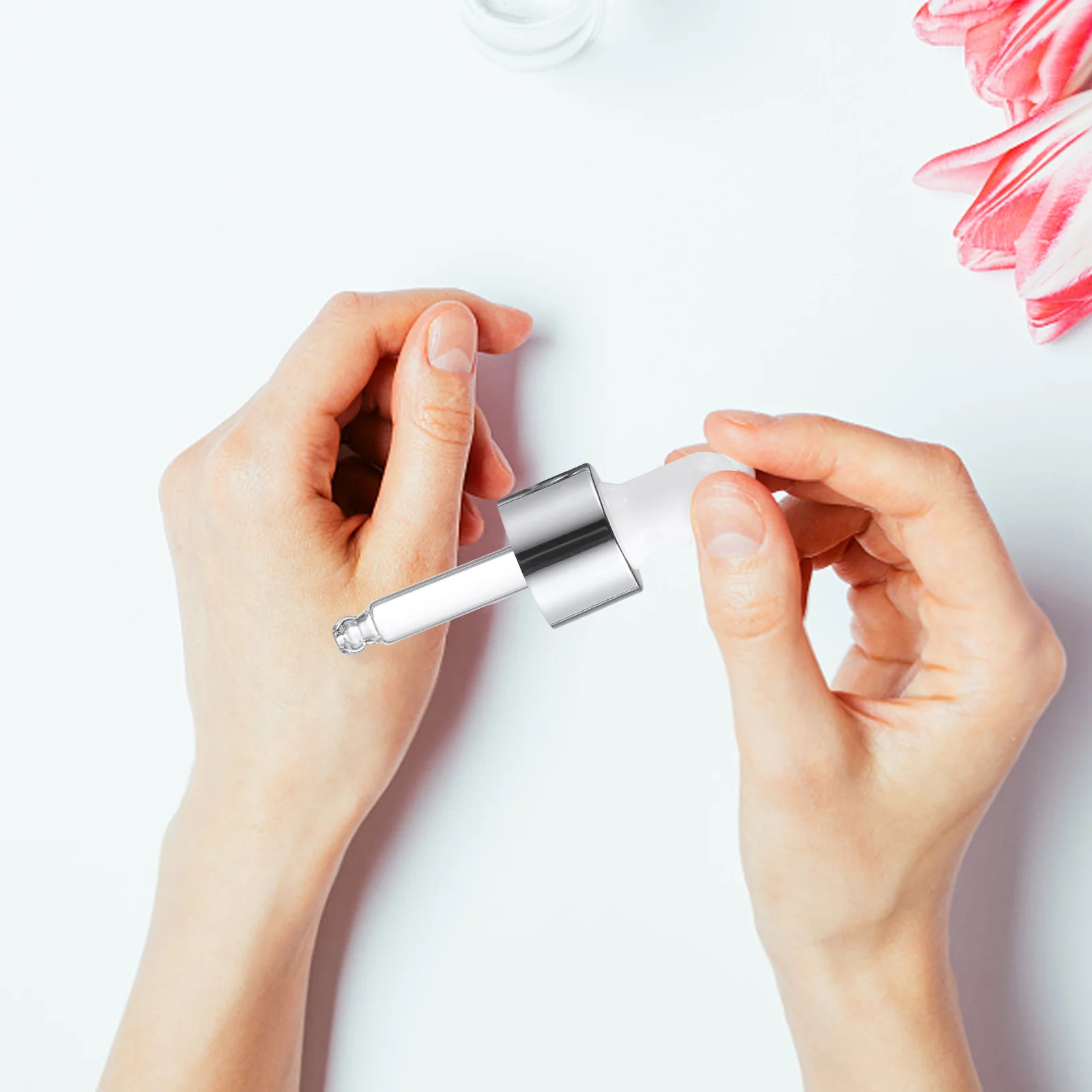 15 個 5ml ガラス製スポイトボトル エッセンシャルオイルディスペンサー 汚れがなく使いやすい 信頼できる品質でエッセンシャルオイルを共有できる スポイト