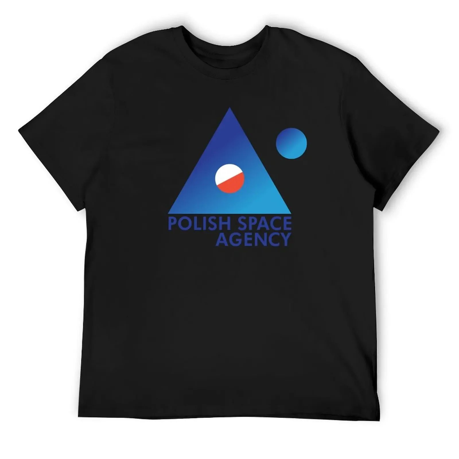 

POLISH SPACE AGENCY - POLSKA AGENCJA KOSMICZNA T-Shirt anime oversized kawaii clothes T-shirts for men cotton