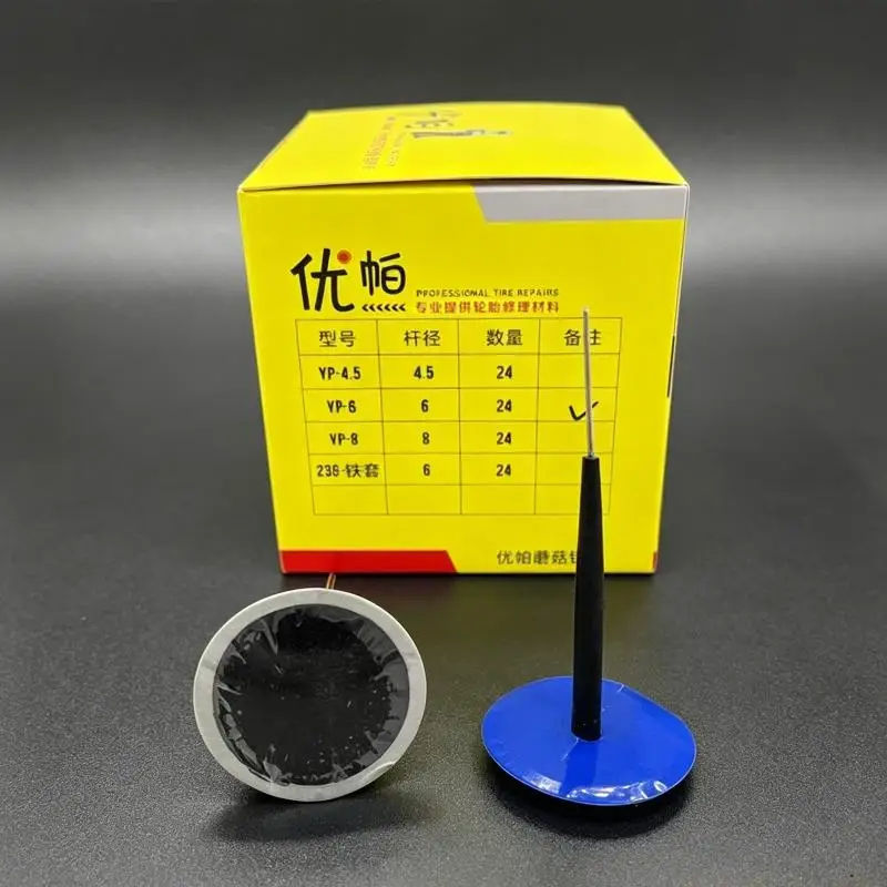 J0MA Car Tire Repair Puncture Plug Tool Tyre Puncture Universal for Tire Strips Stirring Glues Repair Tool