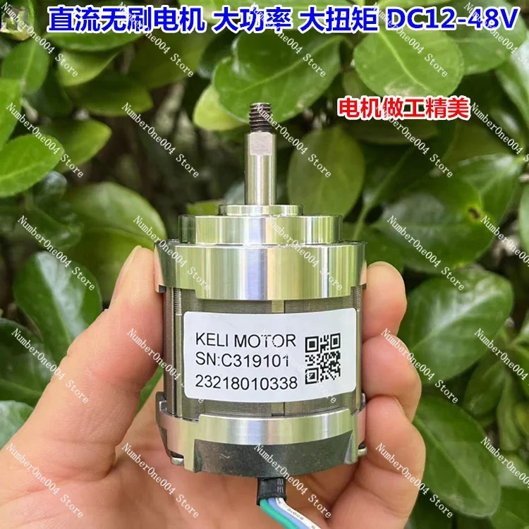 High Power DC Brushless Motor 12V24V36V48v50-500W High Torque Brushless Mechanical Power Motor