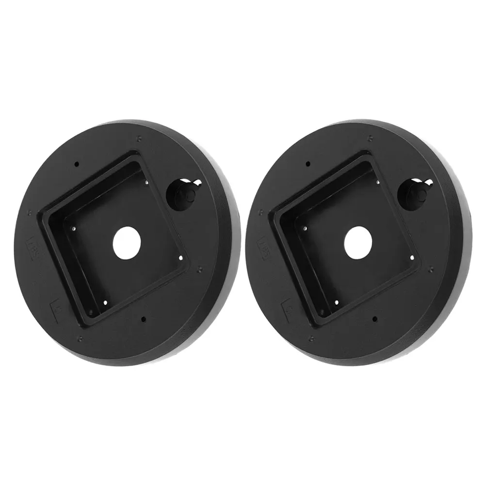 

2pcs Wall Back Covers Plastic Replacement Parts Durable Install Diy Protective Case For Clock Repair Wall Clock