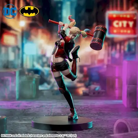Spot Japan Edition Sega Dc Act Cut Pm Ugly Girl Harley Quinn 절묘한 수제 책상 장식, 어린이 장난감, 정품