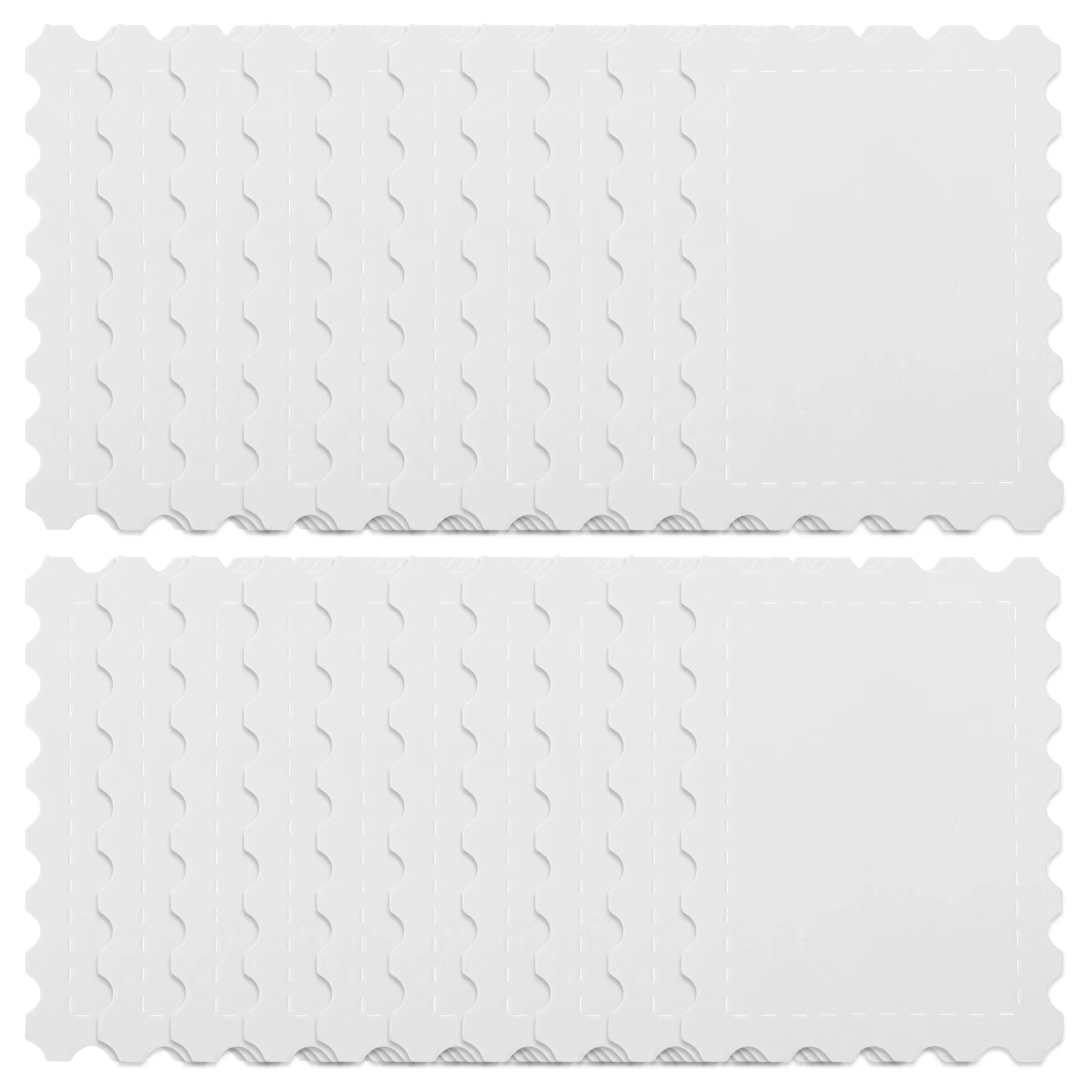 

25Pcs Watercolor Paper Cards Blank White DIY Postcards Mailing Scrapbooking Art Paper Cards Blank Postcards for Mailing