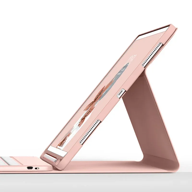 Tablets Keyboard Case For iPad 10 2022 10.9 Air 5 Air 4 10.2 Cover For Air 11 M3 2025 Pro 11 Pro 10.5 Air 3 Air 2 A16 2025 Funda