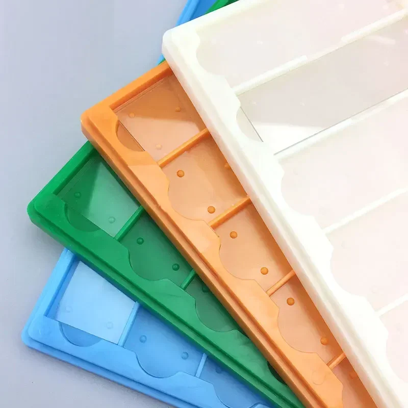 2 Pcs ABS Microscope Slide Storage Rack Drying Plate Slide Organizer for Lab Biological Histology Slides Hot Sale