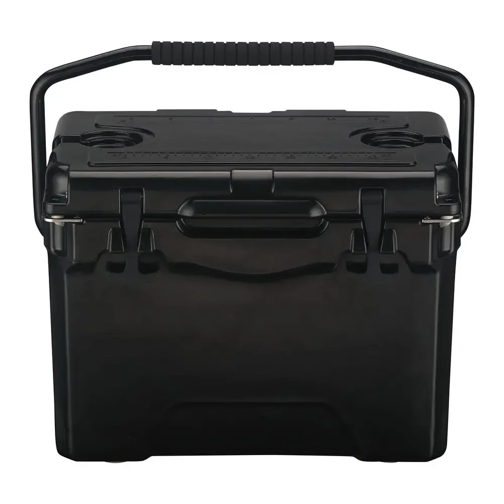 25Qt Storage Equipment Cooler Camping&Outdoor Hard Coolers Plastic Pu Foam Ice Cool Box