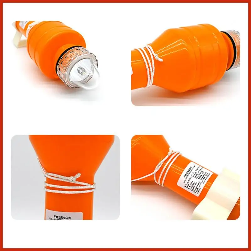 Lifebuoy Light Floating Warning Flashing Bar Floating Multifunctional High-visibility Visual Signal Lamp Bait Lure Lamp For