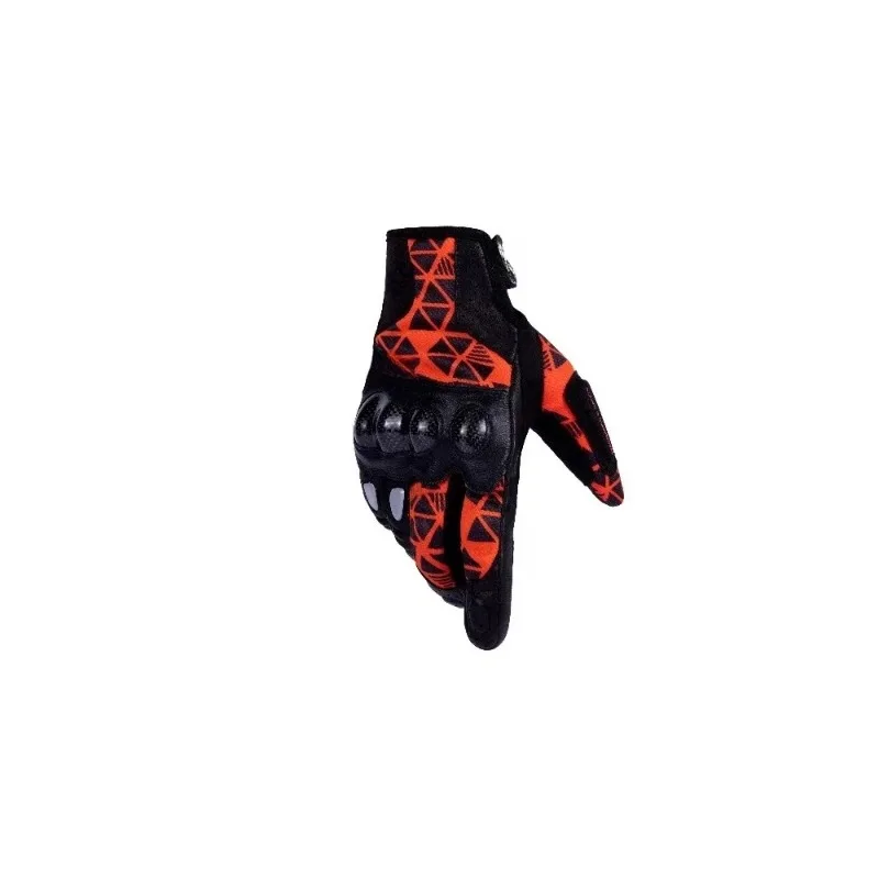 

Motorcycle Gloves Crash Resistant Breathable Mesh Touchscreen Anti-Slip Full Finger Riding Gloves for Spring Summer Fall