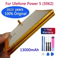 New 100% Original 13000mAh Battery For Ulefone Power 5 Power5  6.0inch MTK6763 6+64G Ulefone Mobile Phone + Tracking + Tools