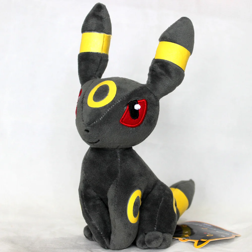 Pokemon LEGENDS Z-A Umbreon 7 inches Plush Toy , Scarlet Violet Teddy Doll , Nintendo Sword and Shield Rabbit Stuffed Animal