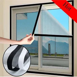 Insect Mosquito Nets for Window Screen Mesh self adhesive anti-mosquito Tulle Invisible Fiberglass Against Mosquitoes and Flies
