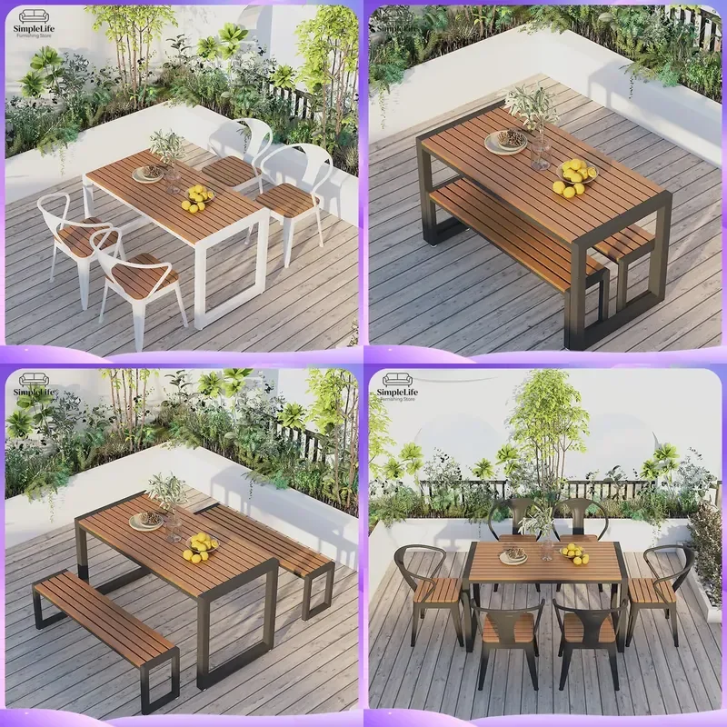 屋外折りたたみテーブル-パティオ-ガーデン-bbq-ピクニック-キャンプ-裏庭-デッキ-バルコニー-レストラン-パブ-バー-レジャー用-耐候性