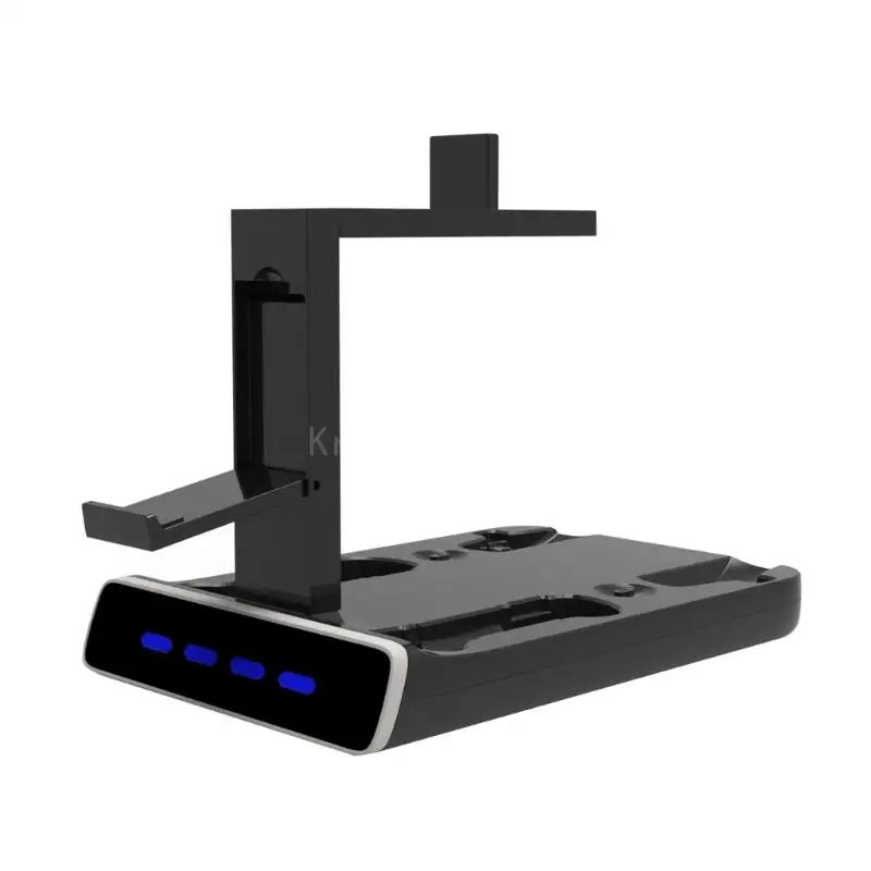 

Upgraded Charging Station for Headset Stand with 4 Gamepad Controllers Charging