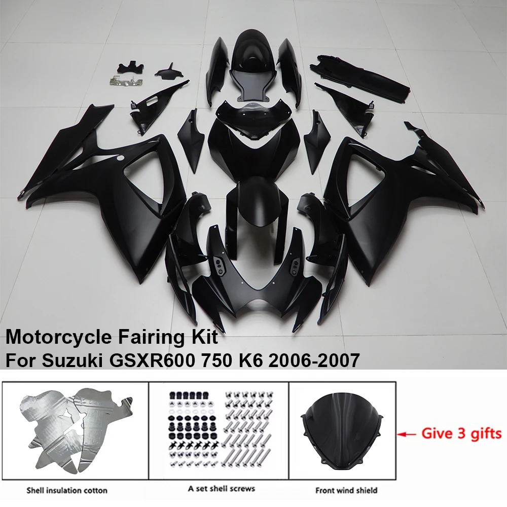 For SUZUKI GSXR 600 750 2006-2007 Fairing R/Z S60722 Motorcycle Set Body Kit decoration Plastic Guard Plate Accessories Shell