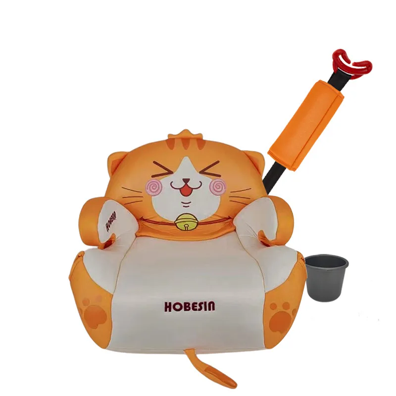 سلامة الأطفال مقعد ارتفاع وسادة سيارة تحمل وسادة مقعد الطفل كبير الطفل تحمل بسيط ISOFIX لعمر 2-3-12 سنة #5