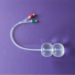 Medical disposable cervical dilation balloon catheter in obstetrics and gynecology, silicone uterine dilation and cervical