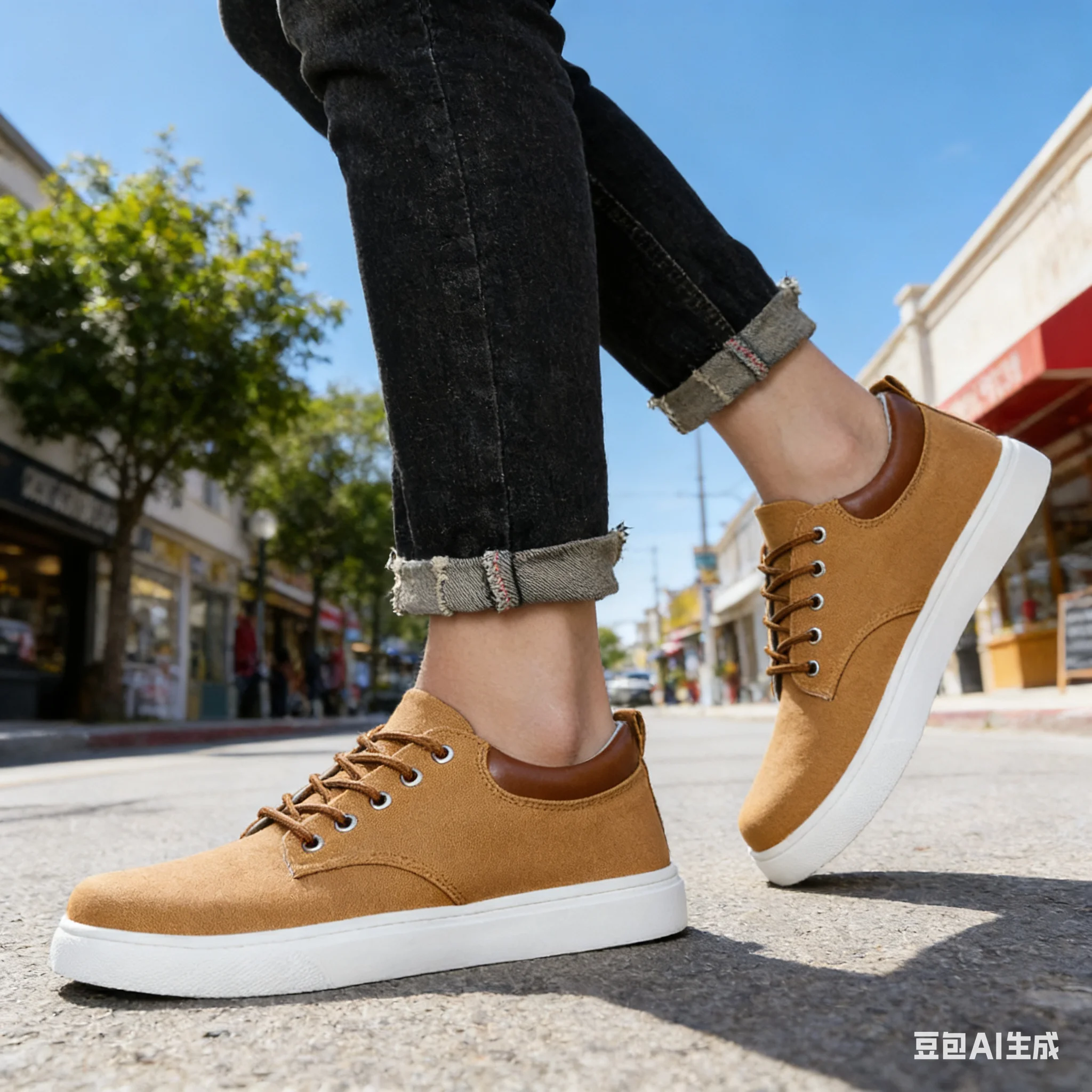 2026 Men's Casual Shoes Breathable Canvas Shoes Versatile Board Shoes Trendy Lightweight Lace up Sports Shoes