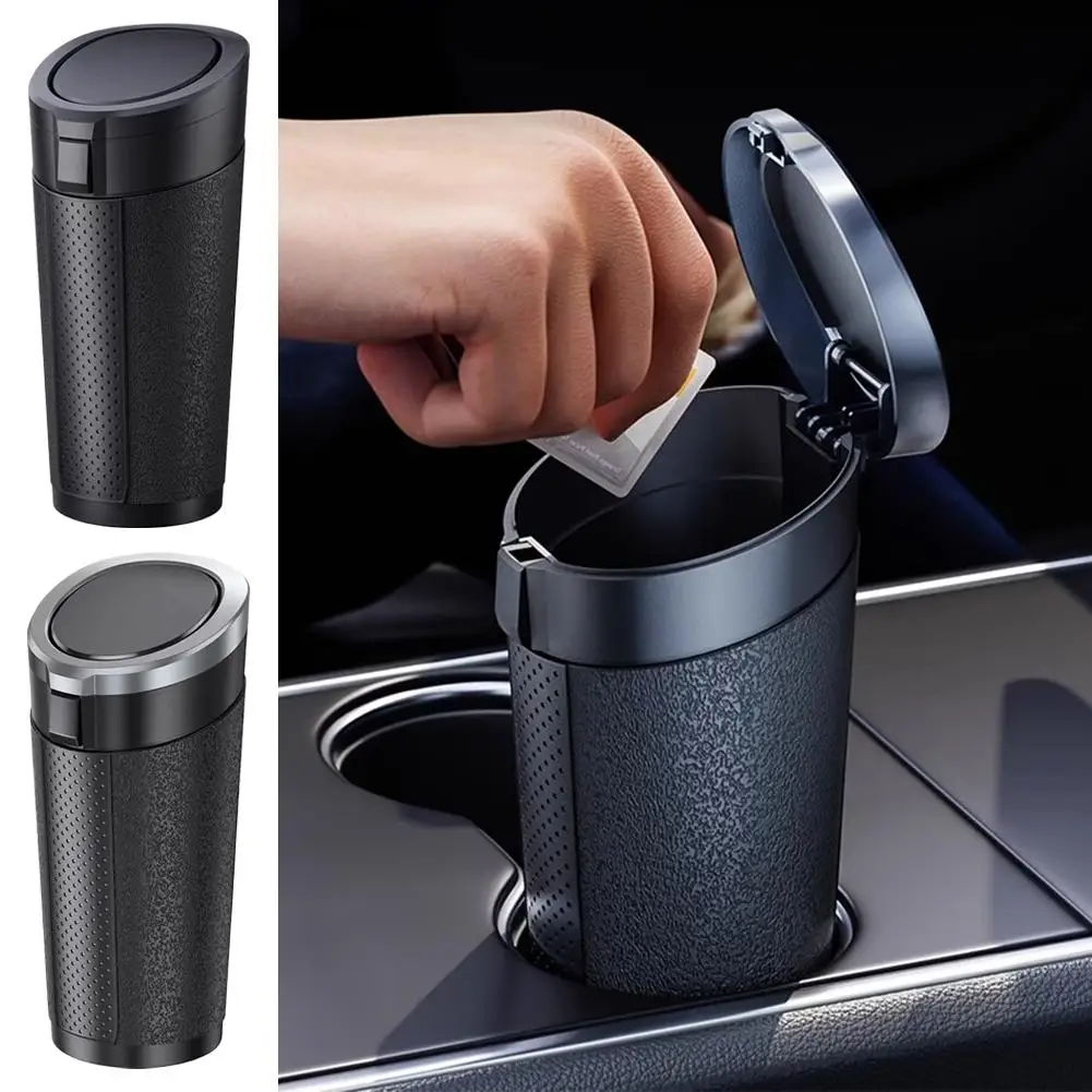 Car Mounted Garbage Bin Portable Garbage Bin Cup Bin For Storing And Organizing Garbage Inside The Car