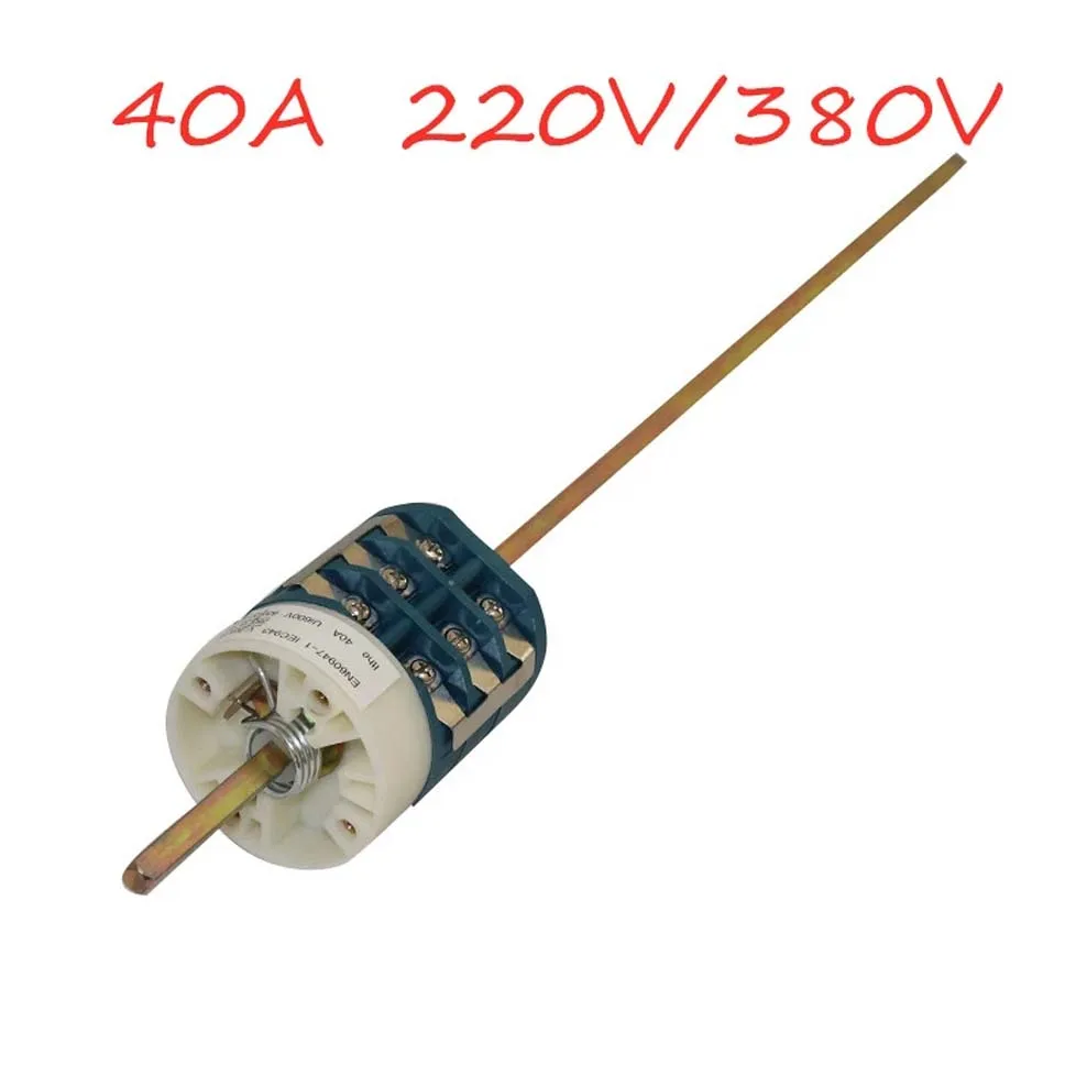 40A 220/380V Forward Reverse Switch for Car Tyre Changer Machine Tire Machine Replacement Part Turn Table Pedal Motor Switch